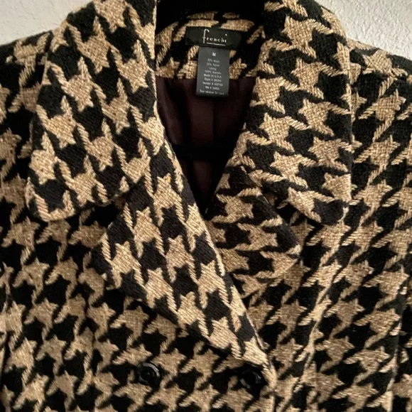 Pea Herringbone Coat - Picture 2 of 6